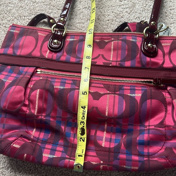 Coach Poppy Tartan shoulder bag - Picture 6 of 6